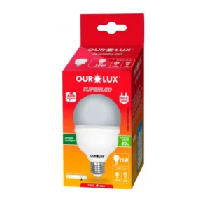 SUPERLED ALTA POTENCIA OURO T50W 4000 LM E27 6500K - OUROLUX